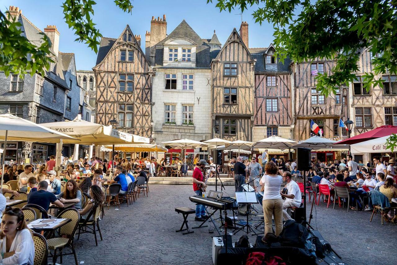 Charmant Logement Avec Parking#Tours Les Halles Eksteriør bilde